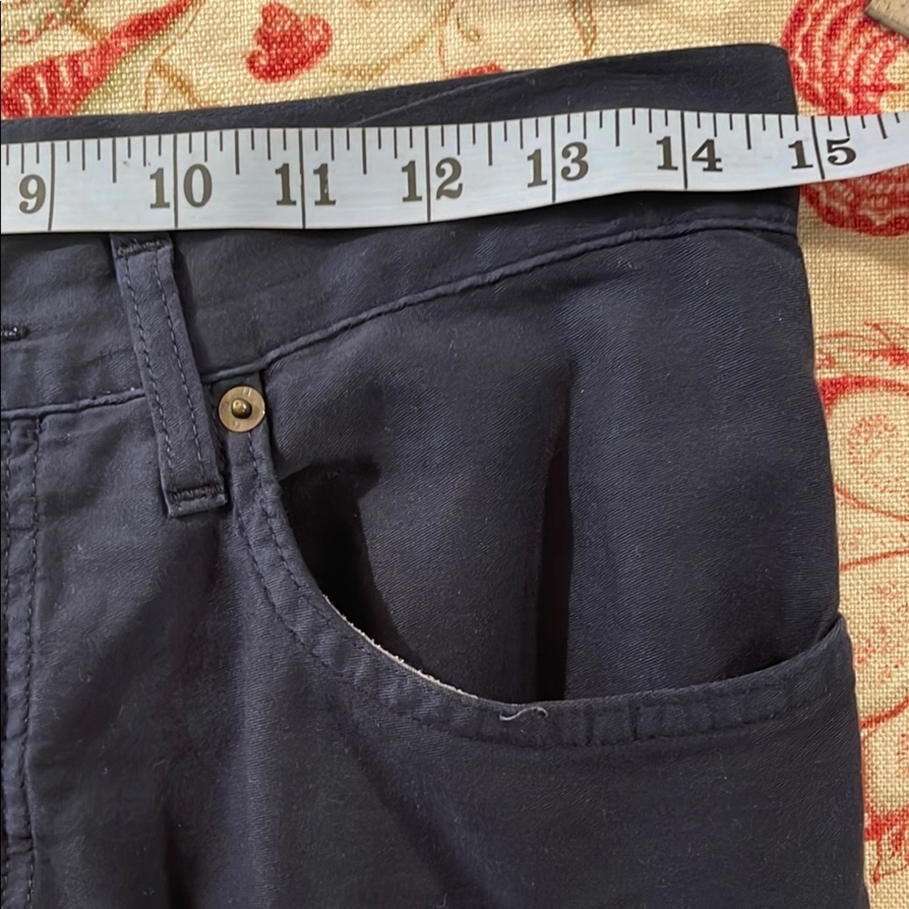 Fendi Navy Blue Straight Leg Soft Cotton Vintage Pants - Picture 10 of 10